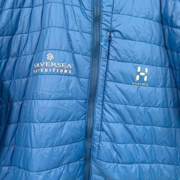 Haglöfs Silversea Expeditions Men’s Insulated Jacket – Blue, Size M - Picture 3 of 8